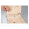 kwb apvalūs briaunuoti mediniai kaiščiai, 10 x 40 mm, 4 vnt., natūralaus medžio 530210