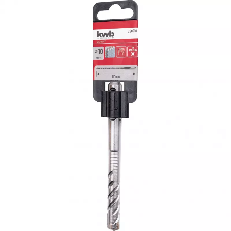KWB gręžtuvas plaktukinis grąžtas HB 44 C4 10 x 110 mm SDS-plus 260510