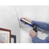 kwb 932000 rankinis kasečių dozatorius 310 ml sandariklio kasetėms, plieninis rėmas, raudonas/juodas
