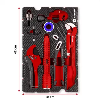 Einhell 370527 įdėklų rinkinys dėklui, 8 dalių (370527)