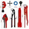 Einhell 370527 įdėklų rinkinys dėklui, 8 dalių (370527)