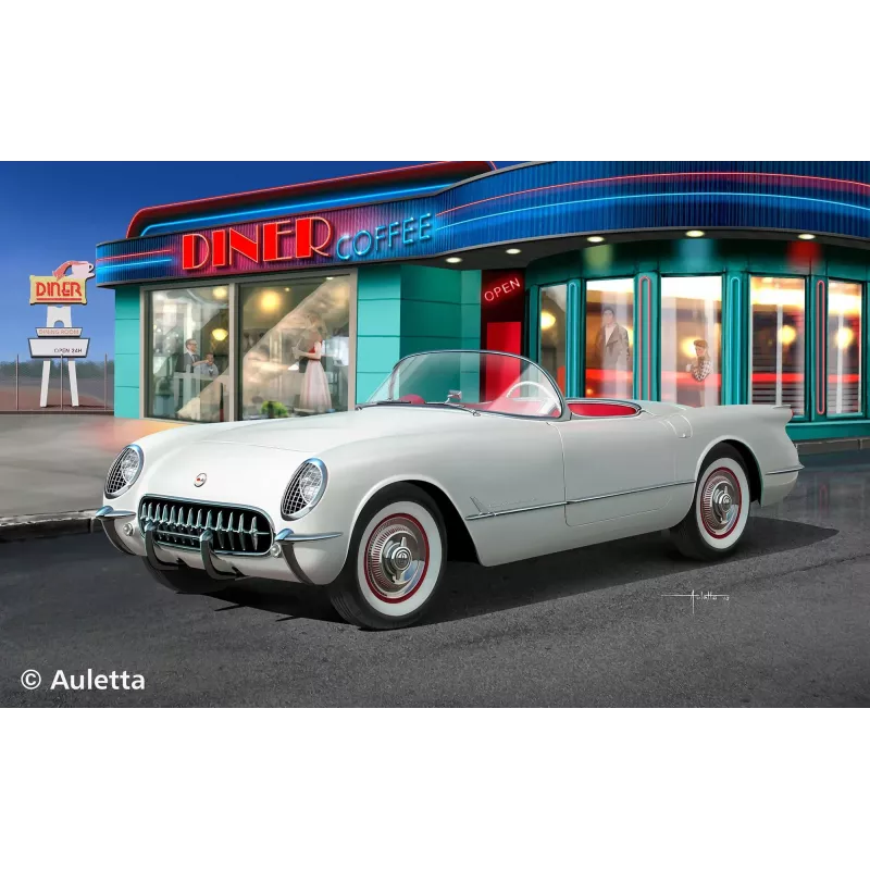 Revell 67718 1953 Corvette Roadster 1:24 plastikinis modelių rinkinys
