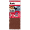 KWB 815888 šlifavimo popieriaus lapai, grūdėtumas P60/P80/P120/P180, 230 x 93 mm, 50 vnt.