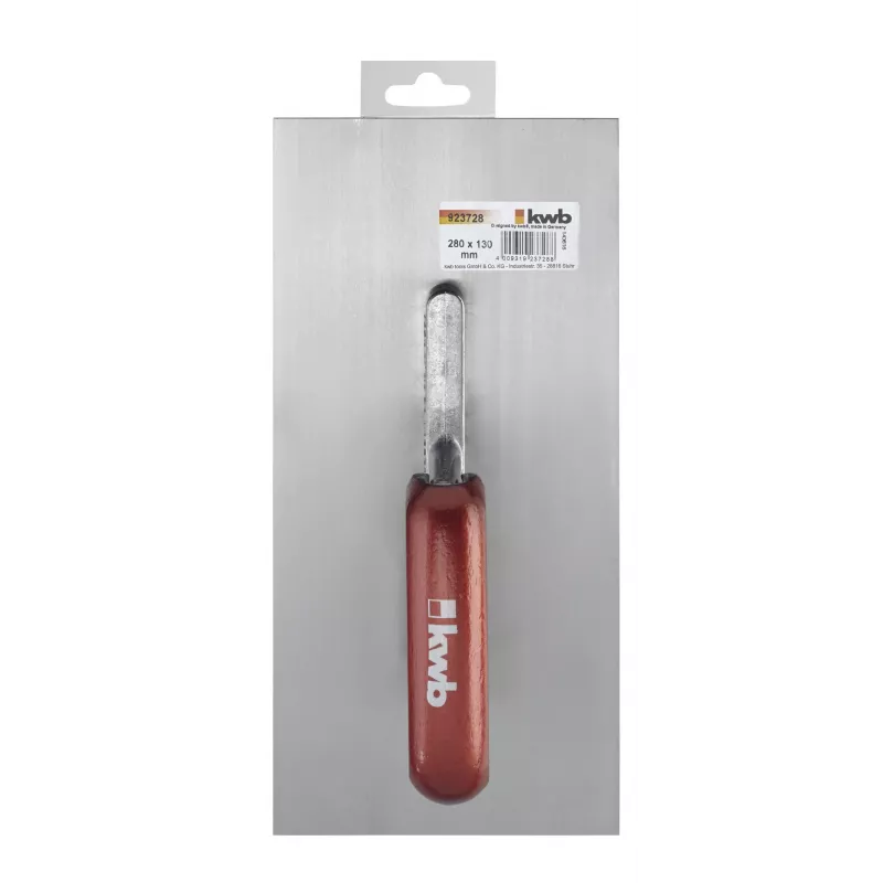 kwb 923728 glaistyklė 280 x 130 mm, nerūdijantis plienas