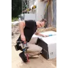 kwb 907010 odinis plaktuko laikiklis su diržo kilpa, rudas, 1 vnt.