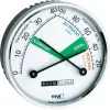 TFA Dostmann 452024 analoginis termo-higrometras, baltas/sidabrinis, montuojamas ant sienos arba stovas ant stalo, -15 iki +55°C, 0-100% RH