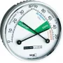 TFA Dostmann 452024 analoginis termo-higrometras, baltas/sidabrinis, montuojamas ant sienos arba stovas ant stalo, -15 iki +55°C, 0-100% RH