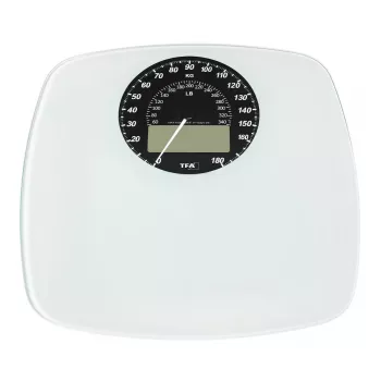 TFA Dostmann 50.1003.02 elektroninės vonios svarstyklės, 180 kg, juodos