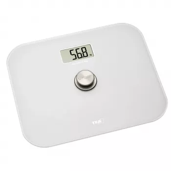 TFA Dostmann ECO STEP skaitmeninės asmeninės svarstyklės baltos 150 kg 50.1014.02