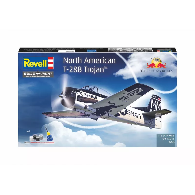 Revell 05635 Flying Bulls T-28B Trojan lėktuvo modelio rinkinys 1:48