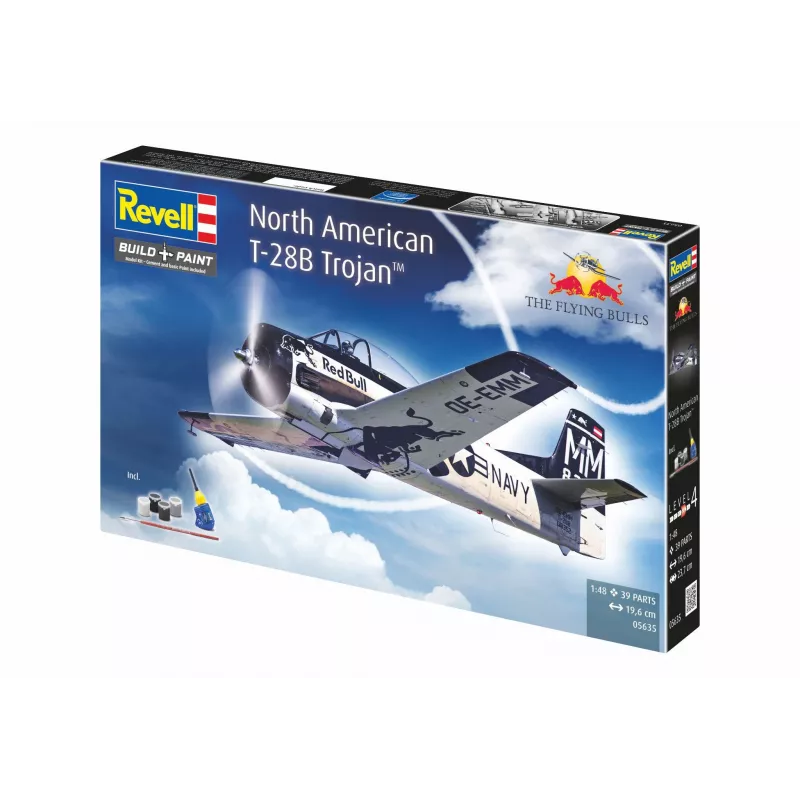 Revell 05635 Flying Bulls T-28B Trojan lėktuvo modelio rinkinys 1:48