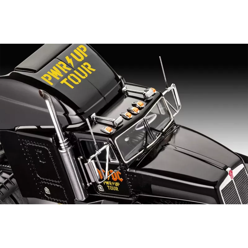 Revell 07731 AC/DC Tour Truck & Trailer “Power Up” modelio rinkinys 1:32