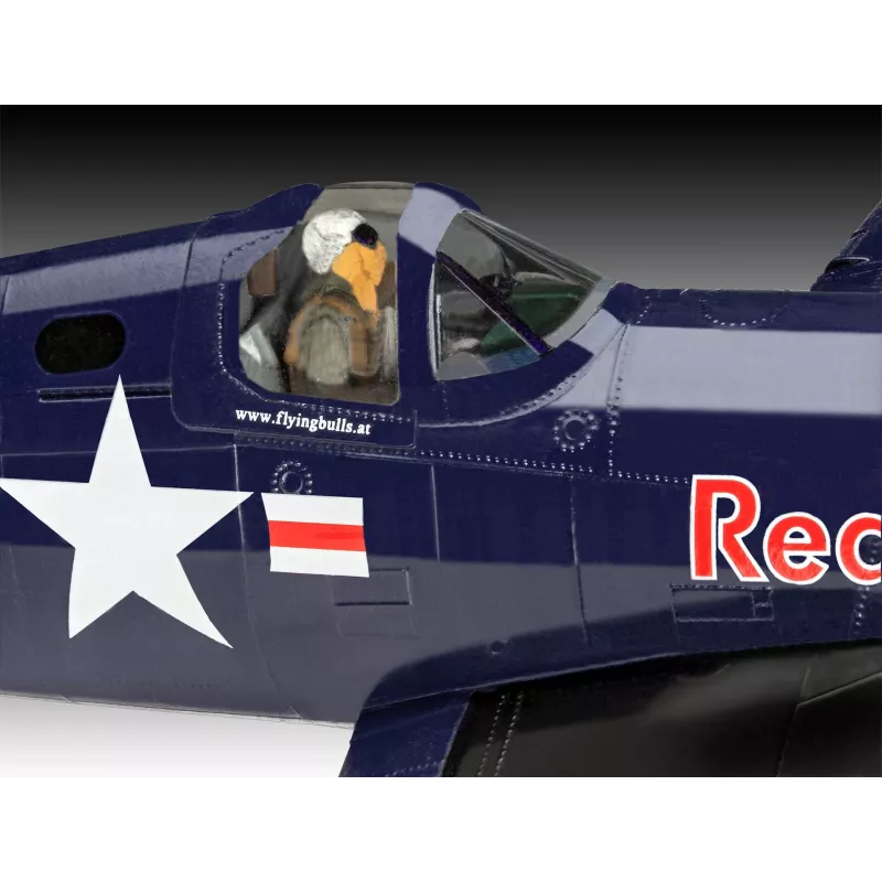 Revell 05641 Flying Bulls F4U-4 Corsair lėktuvo modelio rinkinys 1:48