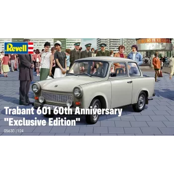 Revell 60th Anniversary Trabant 601 Exclusive Edition 1:24 plastikinis modelių rinkinys 05630