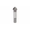 KWB 704840 HSS nusklembimo grąžtas 16 mm, 90°, 3 pjovimo briaunų, cilindrinis kotas