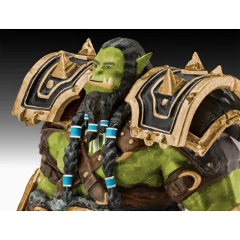 Revell World of Warcraft Thrall (Orkas) dovanų rinkinio modelio rinkinys 1:12 masteliu, 30 dalių, su klijais, dažais ir teptuku 03516