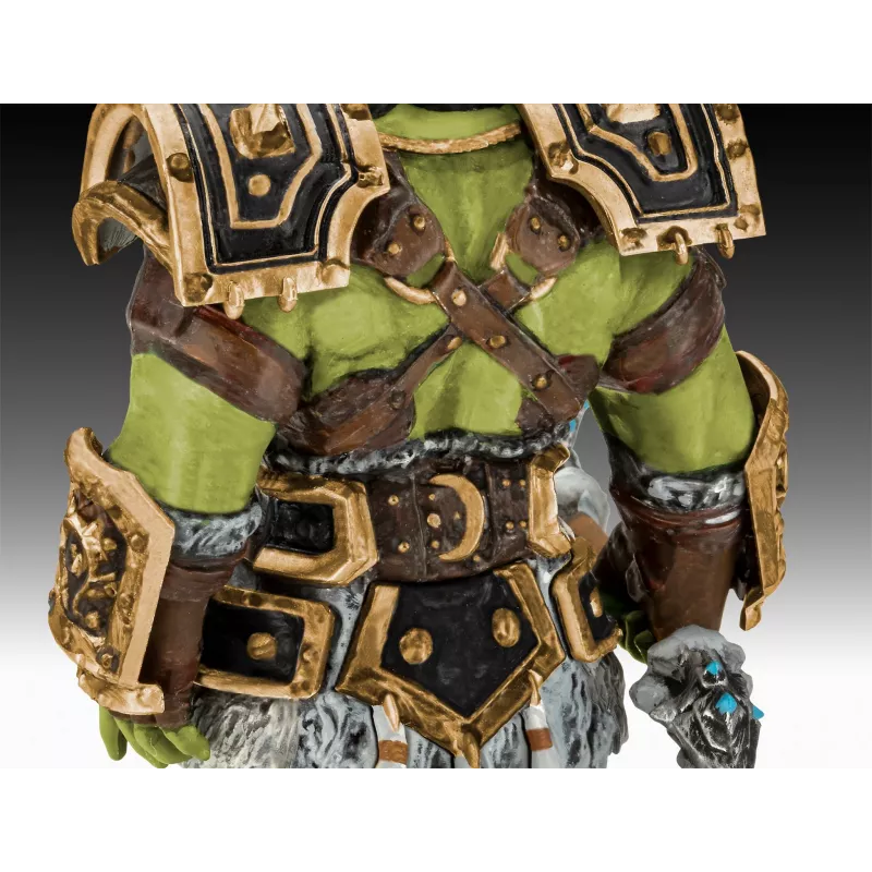 Revell World of Warcraft Thrall (Orkas) dovanų rinkinio modelio rinkinys 1:12 masteliu, 30 dalių, su klijais, dažais ir teptuku 03516