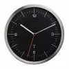 TFA Dostmann 60.3544.01 radio valdomas sieninis laikrodis, 245 mm nerūdijančio plieno korpusas, slenkantis mechanizmas