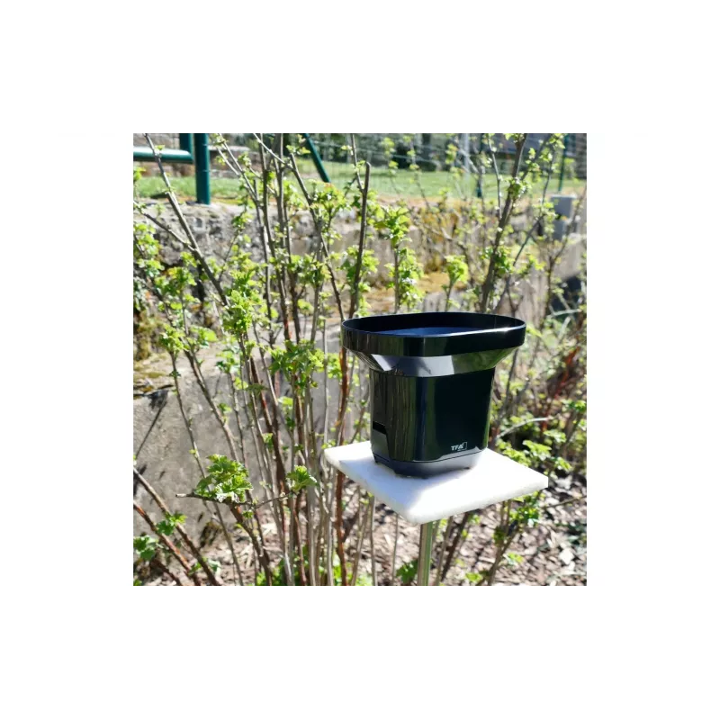 TFA Dostmann 30.3233.01 belaidis lietaus matuoklis, 433 MHz, 0-300 mm/h, 0,1 mm skiriamoji geba, baltas