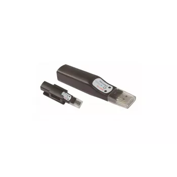 TFA Dostmann LOG32T temperatūros duomenų registratorius, USB, -40 iki +70 °C, 60 000 įrašų, LCD, IP65 5005-0170