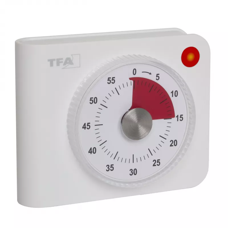 TFA Dostmann skaitmeninis virtuvės laikmatis, baltas, 38.2058.02