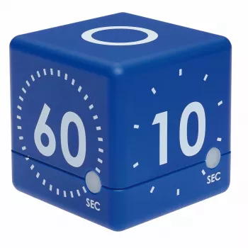 TFA Dostmann Timer CUBE skaitmeninis kubinis laikmatis, mėlynas 38.2036.06