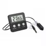 TFA TERRACHECK termo-higrometras, juodas (30.5044.01)