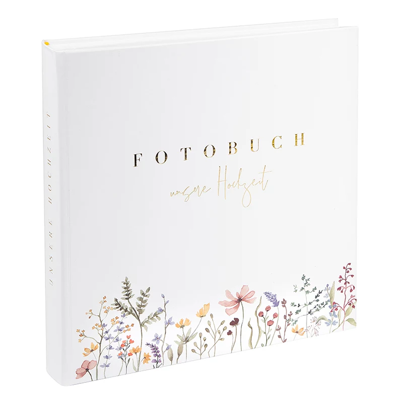 Goldbuch Blütenliebe 30x31 vestuvinis fotoalbumas, 60 baltų puslapių, gėlių viršelis 08 044