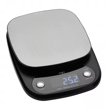 TFA Dostmann APPLE PIE skaitmeninės virtuvinės svarstyklės, 5 kg talpa, 1 g padalijimas, antracito spalvos 50.2005.10
