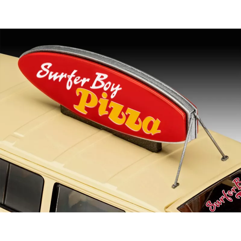 Revell Stranger Things VW T3 Bus Surfer Boy 1:24 plastikinis modelio rinkinys 07725