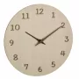 TFA Dostmann 60.3072.01 kvarcinis sieninis laikrodis 298 mm, šviesaus medžio