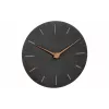 TFA Dostmann 60.3068.10 kvarcinis sieninis laikrodis 25 cm, skalūno ciferblatu, tyliuoju eiguliu