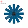 TFA Dostmann 60.3020.06 Midnight Blue tylaus judesio sieninis laikrodis 400mm