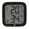 TFA Dostmann 30.3908.01 ID-A0 patalpų belaidis termo-drėgmės jutiklis, 868 MHz, temperatūra -10 iki +60°C, drėgmė 1-99% RH