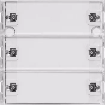 Gira KNX RF mygtukų jutiklis 3 kanalų System 55, blizgus grynas baltas 510300