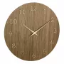 TFA Dostmann 60.3072.23 kvarcinis sieninis laikrodis 298 mm tamsaus medžio