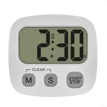 TFA Dostmann 38.2057.02 skaitmeninis chronometras, baltas