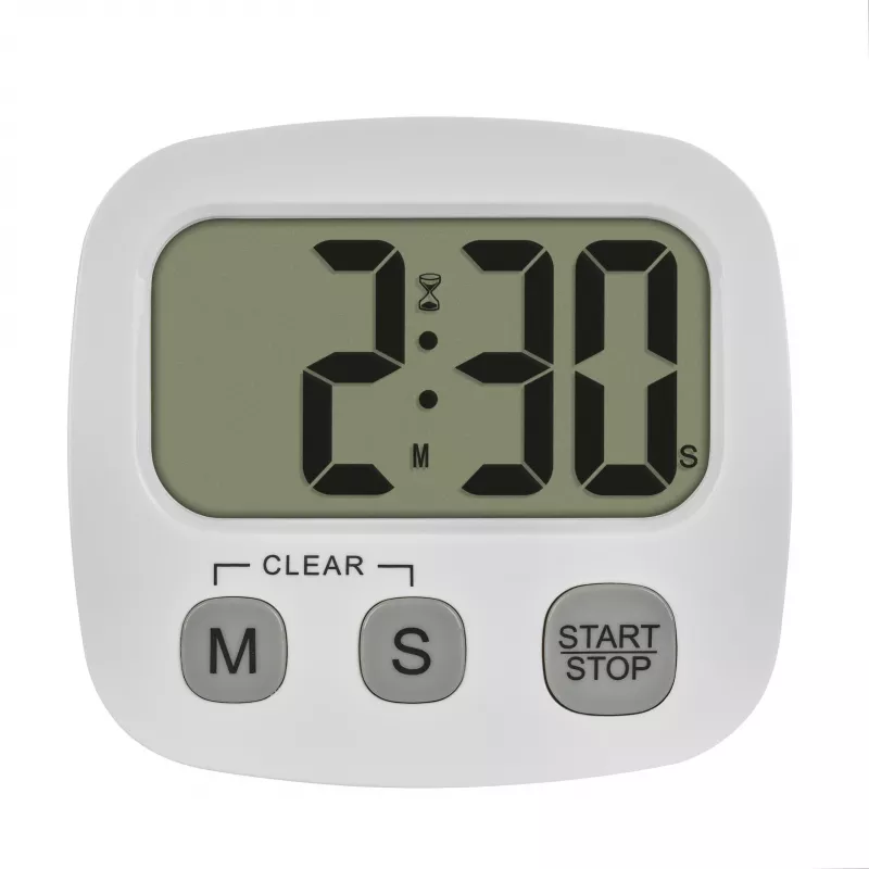 TFA Dostmann 38.2057.02 skaitmeninis chronometras, baltas