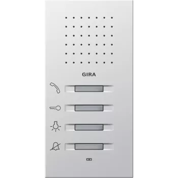 GIRA Wohnungsstation 1250112 AP paviršinis įrenginys, gryna balta (1250112)