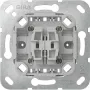 GIRA 387500 Rocker Switch Insert, Changeover, 2-Gang, Without Claws