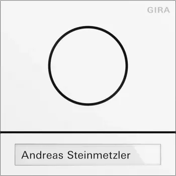 Gira System 106 aklųjų modulių modulis Traffic White lakuotas 5565902