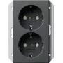 GIRA SCHUKO lizdas 1 vietos antracito 273128
