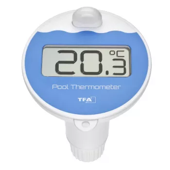 TFA Dostmann 30.3238.06 belaidis baseino jutiklis, 868 MHz, plūduriuojantis vandens temperatūros jutiklis baseino termometrams ir orų stotims