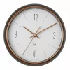 TFA Dostmann 60.3547.10 radijo bangomis valdomas sieninis laikrodis, 22,3 cm, pilkas/vario spalvos