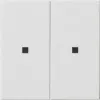 GIRA 510703 KNX RF valdymo viršutinė dalis 2 kanalų System 55 Pure White