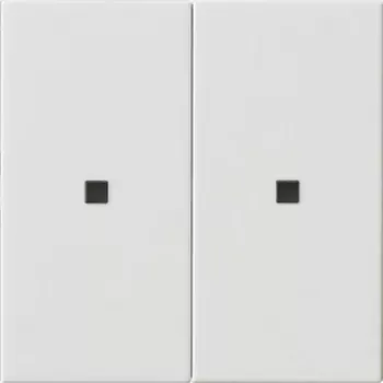 GIRA 510703 KNX RF valdymo viršutinė dalis 2 kanalų System 55 Pure White