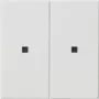 GIRA 510703 KNX RF valdymo viršutinė dalis 2 kanalų System 55 Pure White
