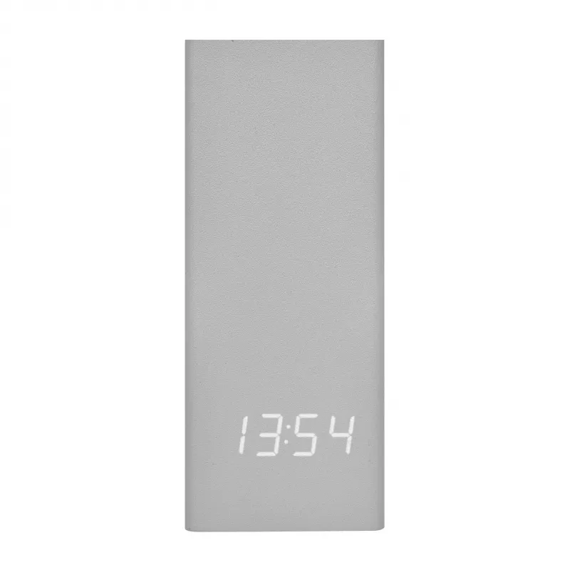 TFA Dostmann 60.2041.15 Kvarcinis stalinis laikrodis, pilkas ir geltonas