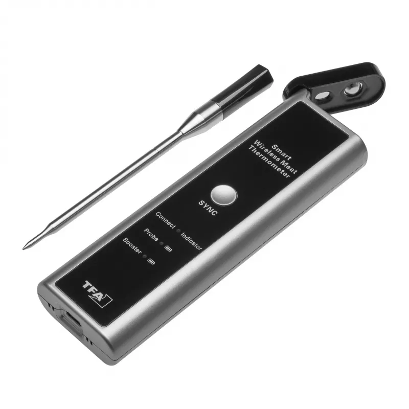 TFA Dostmann belaidis BBQ mėsos termometras SMART KÜCHEN-CHEF Grillthermometer (14.1515.10)
