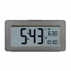 TFA Dostmann 60.2563.10 radijo bangomis valdomas žadintuvas, antracito spalvos, dvigubas žadintuvas, DCF77, LCD, patalpų temperatūra